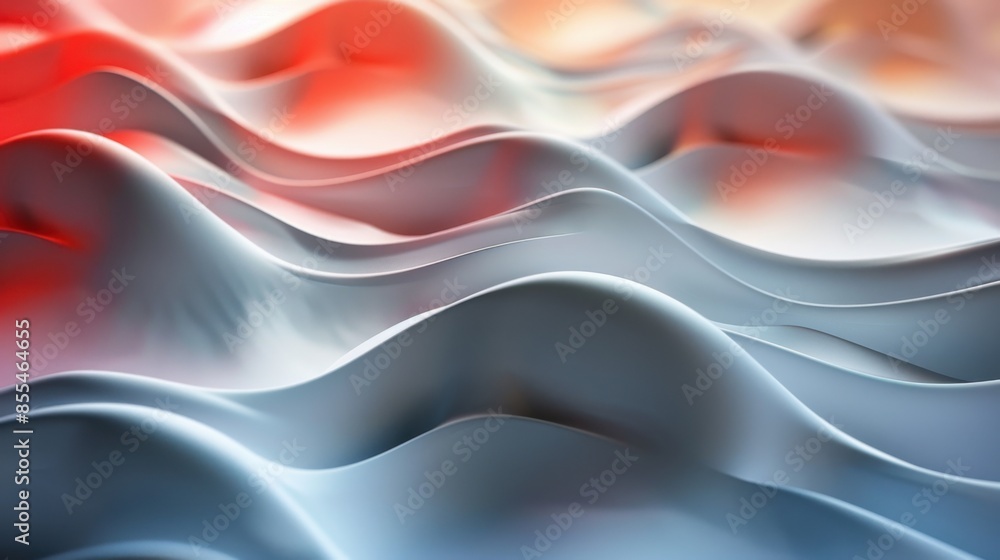 The image is a beautiful, abstract representation of waves The image is a beautiful, abstract representation of waves