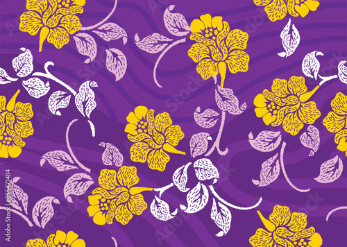 Batik Indonesian: is a technique of wax-resist dyeing applied to whole cloth, or cloth made using this technique originated from Indonesia.