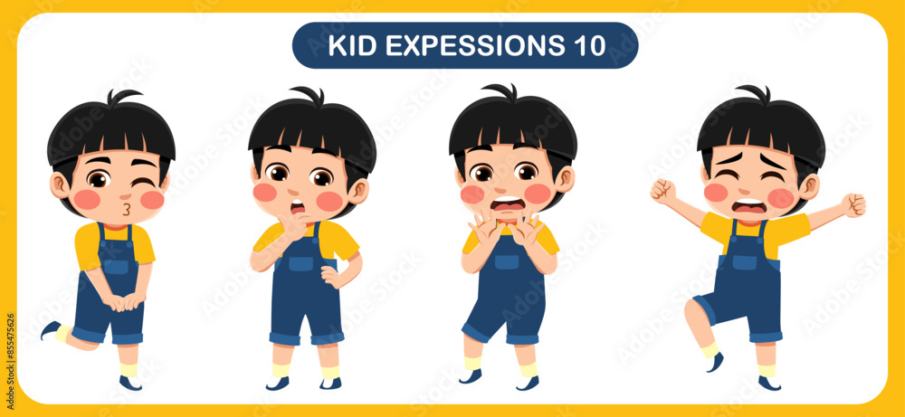 children with various expressions. Good for application in various design and other promotional needs children with various expressions. Good for application in various design and other promotional needs