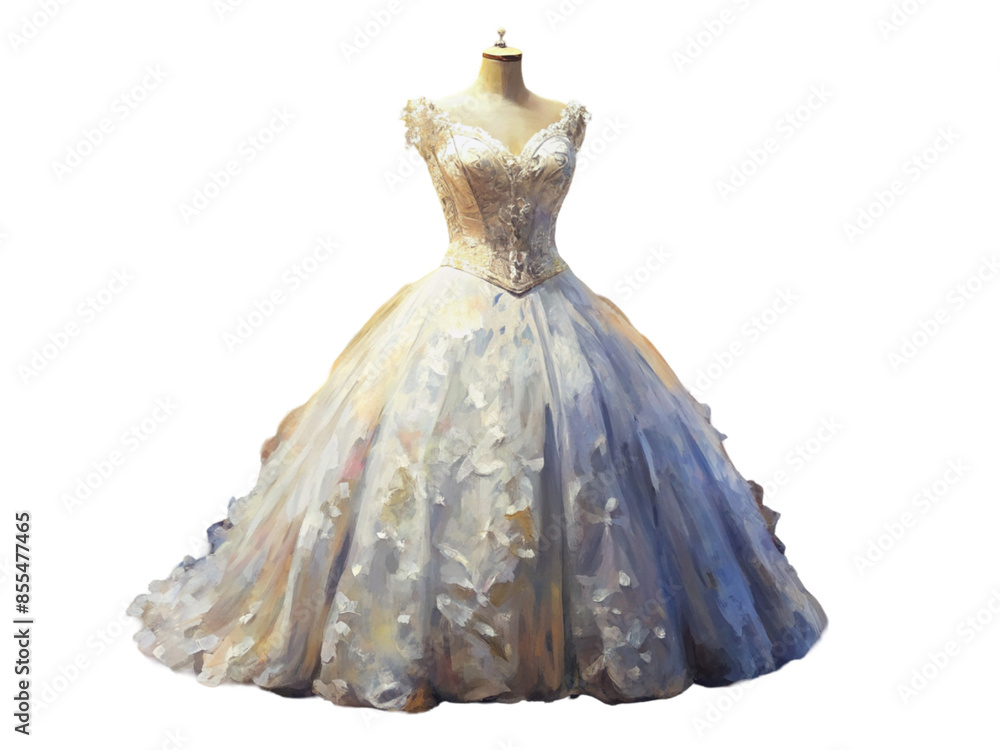 Obraz premium weeding dress