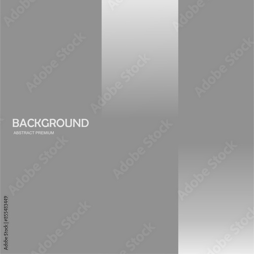 Minimalist silver abstract background design. Futuristic exclusive graphic elements for advertising, greeting cards, website, poster, banner, key visual, book cover, brochure etc… Vector EPS