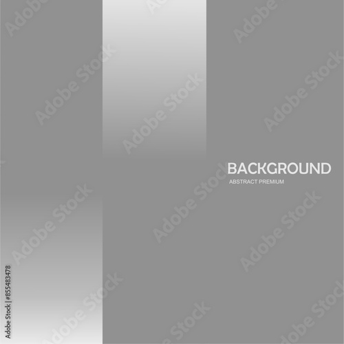 Minimalist silver abstract background design. Futuristic exclusive graphic elements for advertising, greeting cards, website, poster, banner, key visual, book cover, brochure etc… Vector EPS
