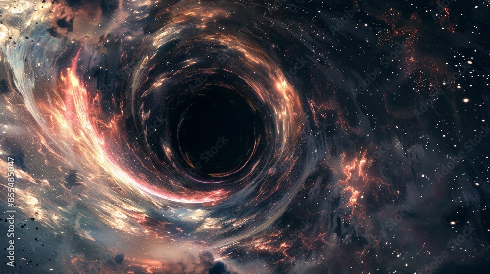Black hole, Space, event horizon, Abstract space wallpaper, Universe filled with stars Black hole, Space, event horizon, Abstract space wallpaper, Universe filled with stars