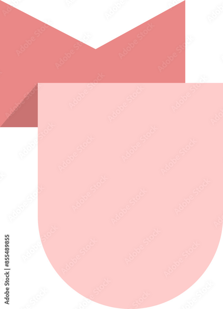 Fototapeta premium Pastel Ribbon Point