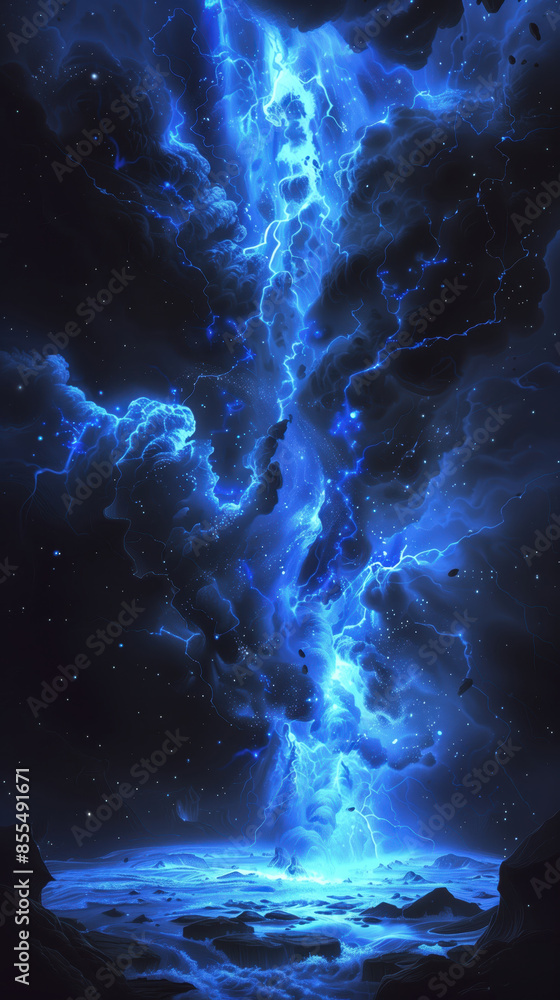 Blue Jet Lightning Phenomenon in the Upper Atmosphere Blue Jet Lightning Phenomenon in the Upper Atmosphere