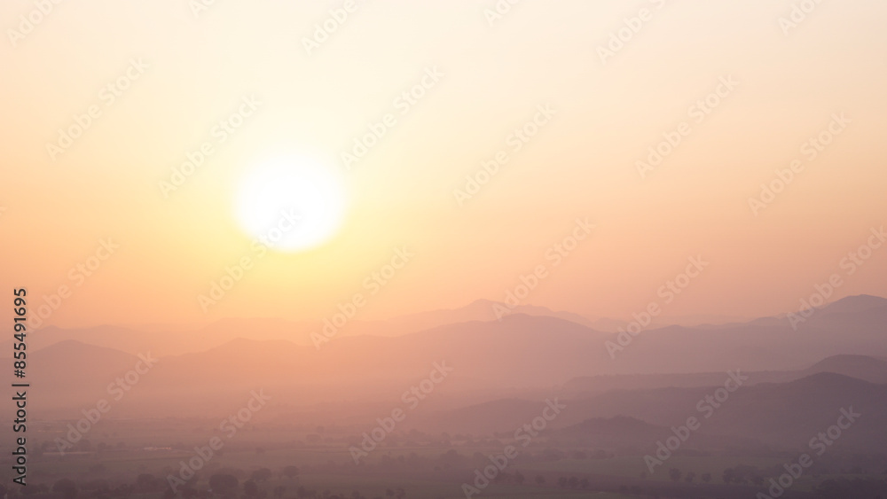 Fototapeta premium Warm sunrise
