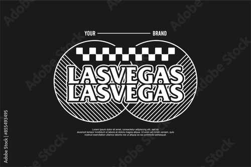 las vegas streetwear urban fashion template for printing	