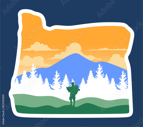 Oregon State with beautiful natural views