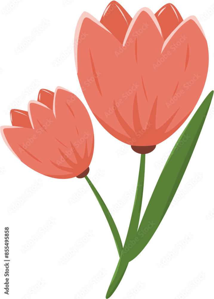 Cute Flower Illustration Cute Flower Illustration