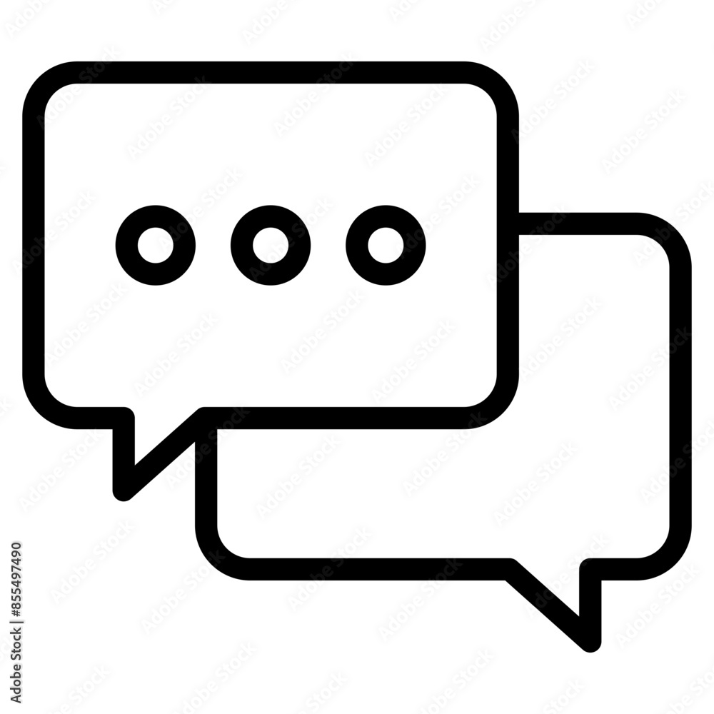 Chat icons, speech bubble, comment icon Chat icons, speech bubble, comment icon