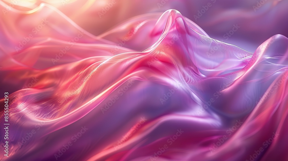 Obraz premium Berry Bliss: Magenta-Colored Background