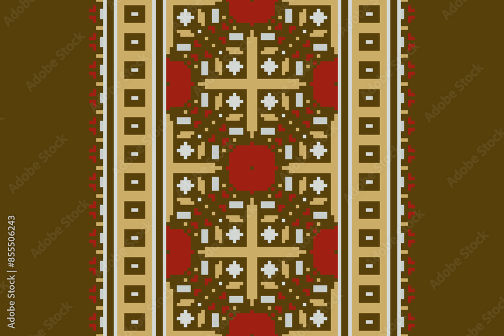 Ethnic pattern vector background. seamless pattern traditional, Design for background, wallpaper, Batik, fabric, carpet, clothing, wrapping, and textile. ethnic pattern Vector illustration. Ethnic pattern vector background. seamless pattern traditional, Design for background, wallpaper, Batik, fabric, carpet, clothing, wrapping, and textile. ethnic pattern Vector illustration.