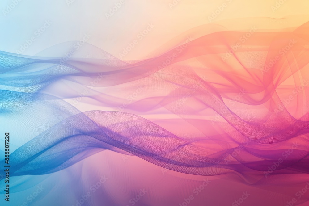 Abstract colorful background with gradient mesh and flowing wave lines creating a smooth, vibrant, and dynamic visual effect. Abstract colorful background with gradient mesh and flowing wave lines creating a smooth, vibrant, and dynamic visual effect.