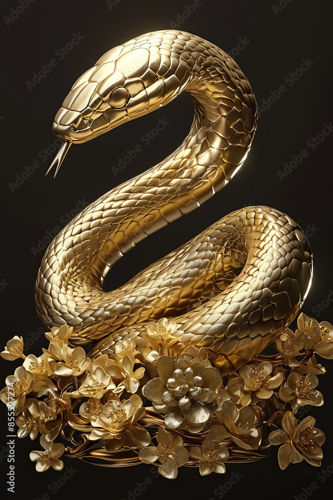Happy New Year of the Snake according to the Chinese calendar 2025 year of the snake. Background with snake Happy New Year of the Snake according to the Chinese calendar 2025 year of the snake. Background with snake