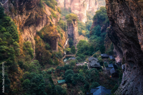 Scenery of Yandang Mountain