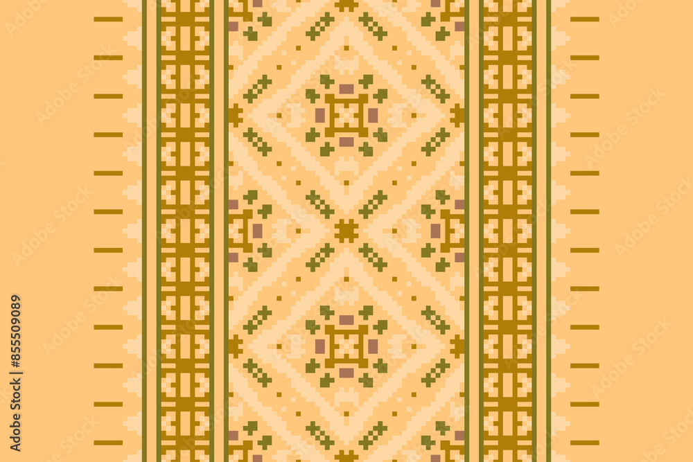 Ethnic pattern vector background. seamless pattern traditional, Design for background, wallpaper, Batik, fabric, carpet, clothing, wrapping, and textile. ethnic pattern Vector illustration. Ethnic pattern vector background. seamless pattern traditional, Design for background, wallpaper, Batik, fabric, carpet, clothing, wrapping, and textile. ethnic pattern Vector illustration.