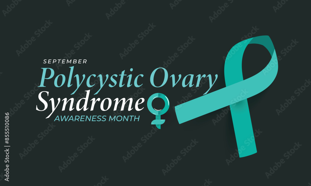 Polycystic Ovary Syndrome awareness month. background, banner, card, poster, template. Vector illustration. Polycystic Ovary Syndrome awareness month. background, banner, card, poster, template. Vector illustration.