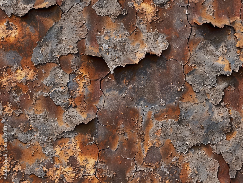 Textured metal with a rich brown patina finish Textured metal with a rich brown patina finish