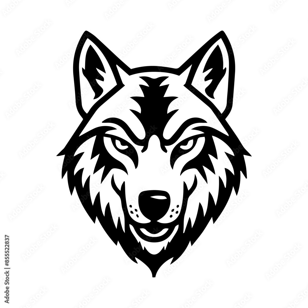 wolf head vector wolf head vector