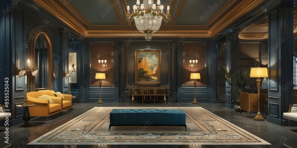 Obraz premium Professional scene featuring a sophisticated layout pattern.