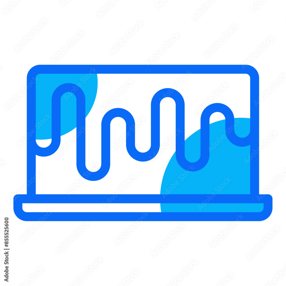 Cake outline duotone icon vector for mobile app, website, logo and presentation design. Cake outline duotone icon vector for mobile app, website, logo and presentation design.