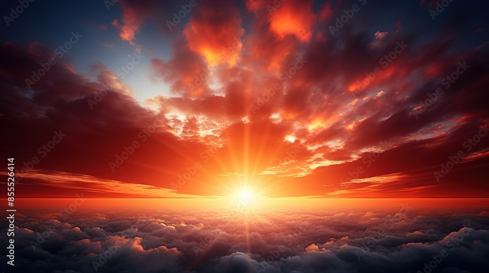 Obraz premium sunset in the sky