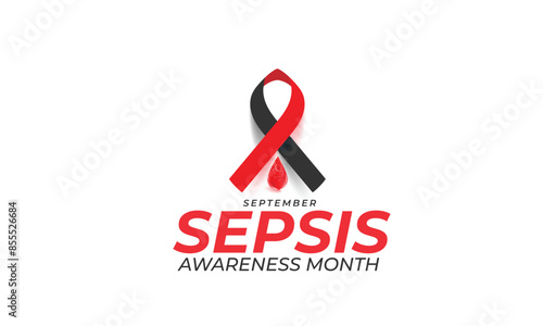 Sepsis Awareness month. background, banner, card, poster, template. Vector illustration.