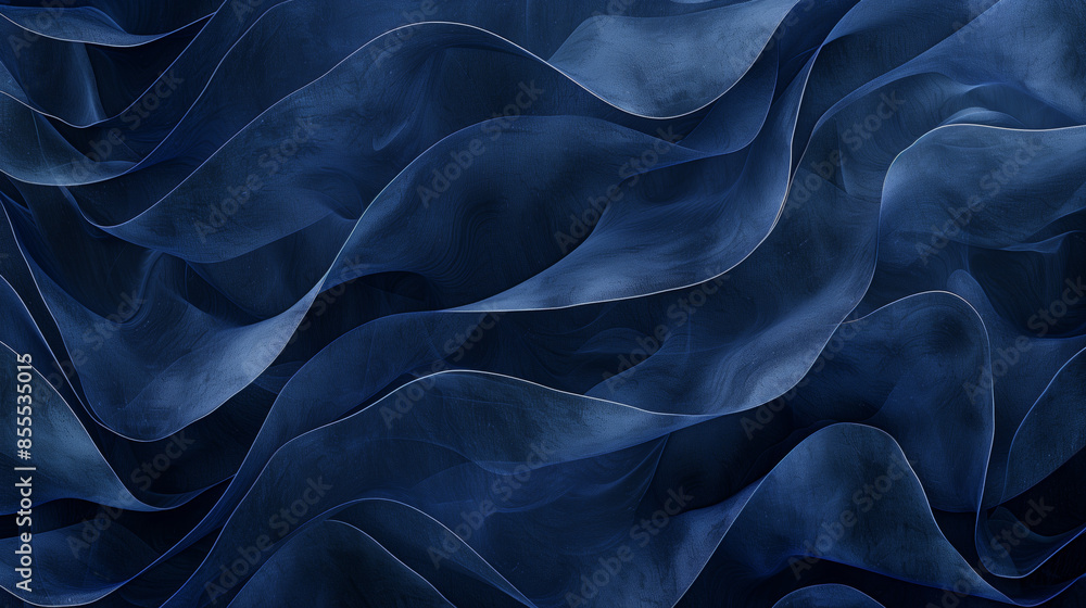 Fototapeta premium Abstract blue watercolor background