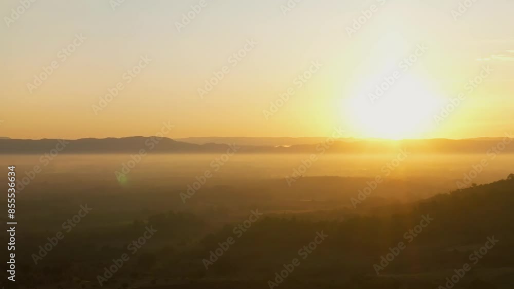 Enjoy a panoramic view of the skyline. The sun rises in the morning sky with colorful clouds. and beautiful cloud patterns In the soft light of the morning
Enjoy a panoramic view of the skyline. The sun rises in the morning sky with colorful clouds. and beautiful cloud patterns In the soft light of the morning