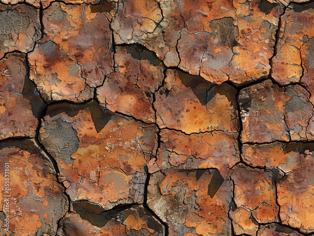 Metal surface worn with visible rust and signs of deterioration Metal surface worn with visible rust and signs of deterioration