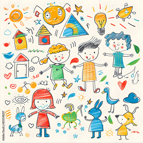 cartoon illustrator card or background .
