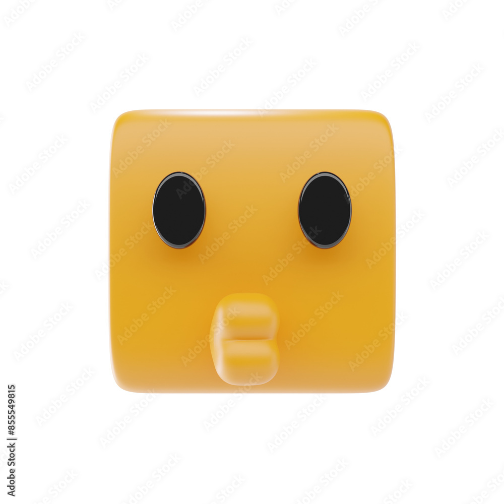 kissing face emoji 3d icon and illustration kissing face emoji 3d icon and illustration
