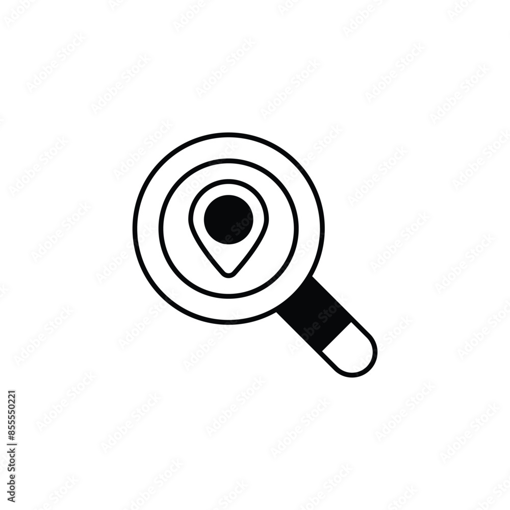 Order Tracking icon design with white background stock illustration Order Tracking icon design with white background stock illustration