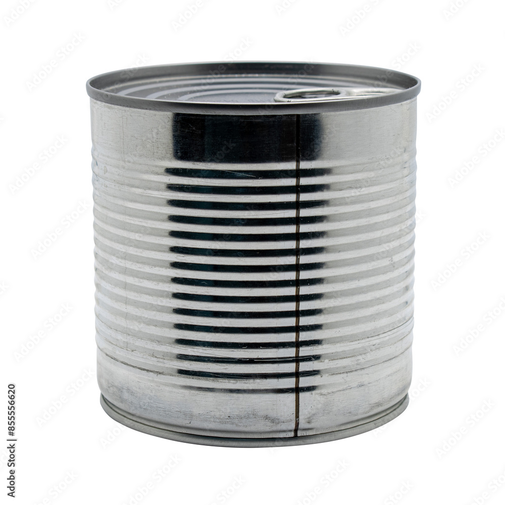 Tin can closed png. Isolated object on transparent background. Side view Tin can closed png. Isolated object on transparent background. Side view