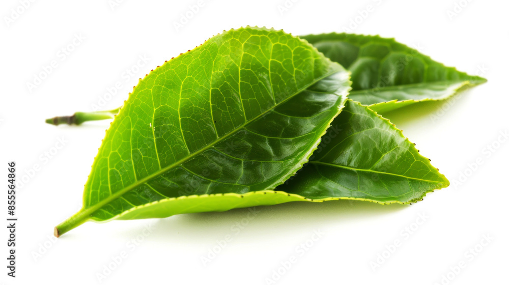 Fototapeta premium capture leaf of tea