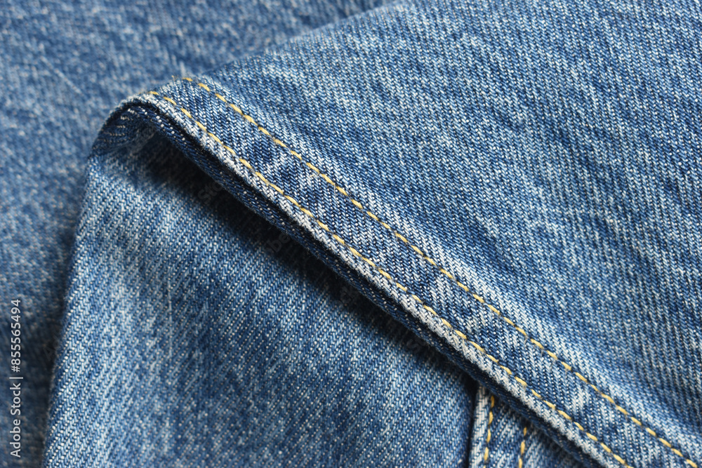 seam of blue denim texture background, jean fashion style seam of blue denim texture background, jean fashion style