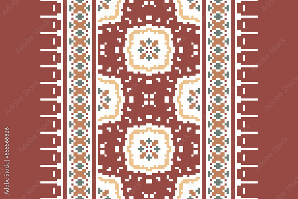 Geometric ethnic oriental ikat pattern traditional Design for background
,carpet,wallpaper,clothing,wrapping,Batik,fabric,Vector illustration.embroidery style. Geometric ethnic oriental ikat pattern traditional Design for background
,carpet,wallpaper,clothing,wrapping,Batik,fabric,Vector illustration.embroidery style.