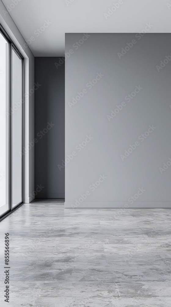 Empty room interiors in neutral tones with minimal or no furniture in a residential interior design composition. Apartment interior with ample copy space. Empty room interiors in neutral tones with minimal or no furniture in a residential interior design composition. Apartment interior with ample copy space.
