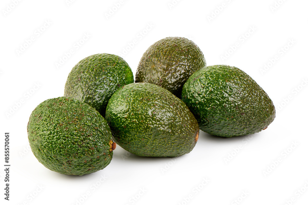 Avocado, isolated on white background. Avocado, isolated on white background.