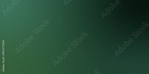 Abstract green grunge on a retro background. Dark green glowing grainy copy space gradient noise texture effect. Grainy glowing light and dark backdrop noise texture.
