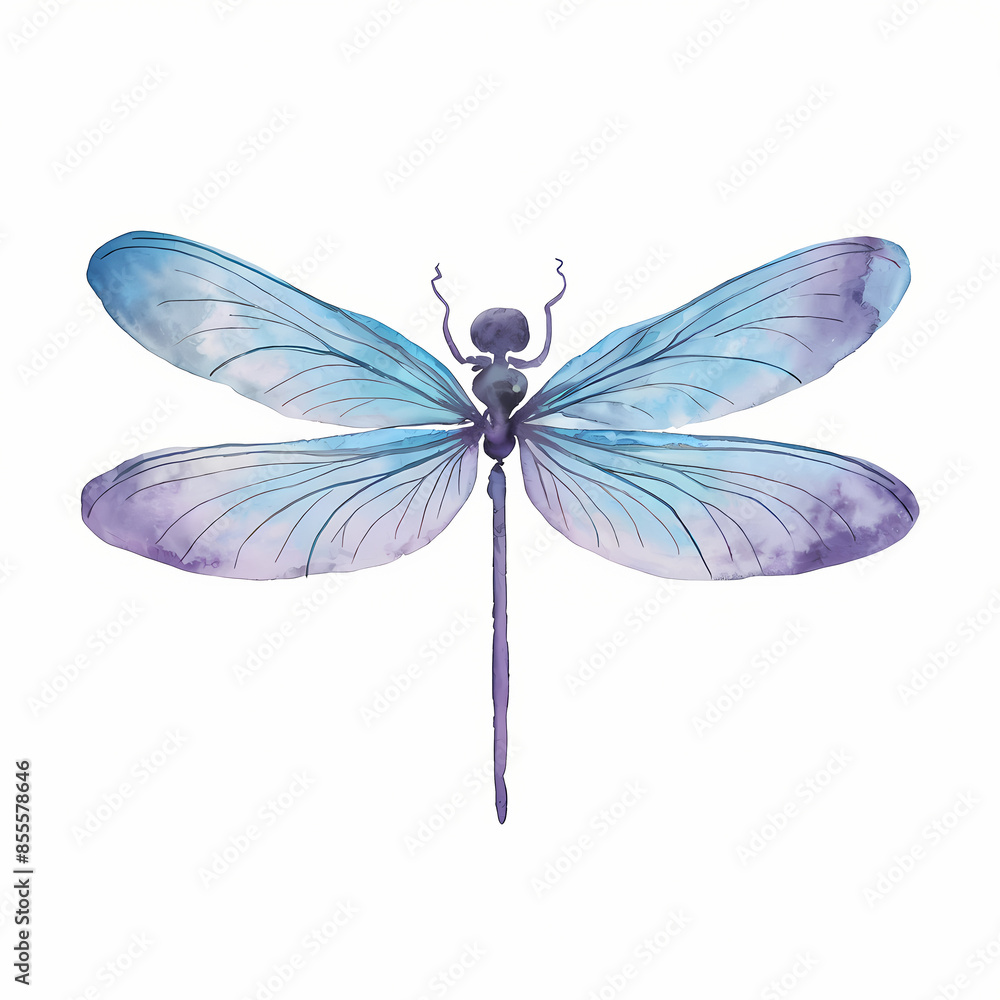 blue dragonfly isolated on white blue dragonfly isolated on white