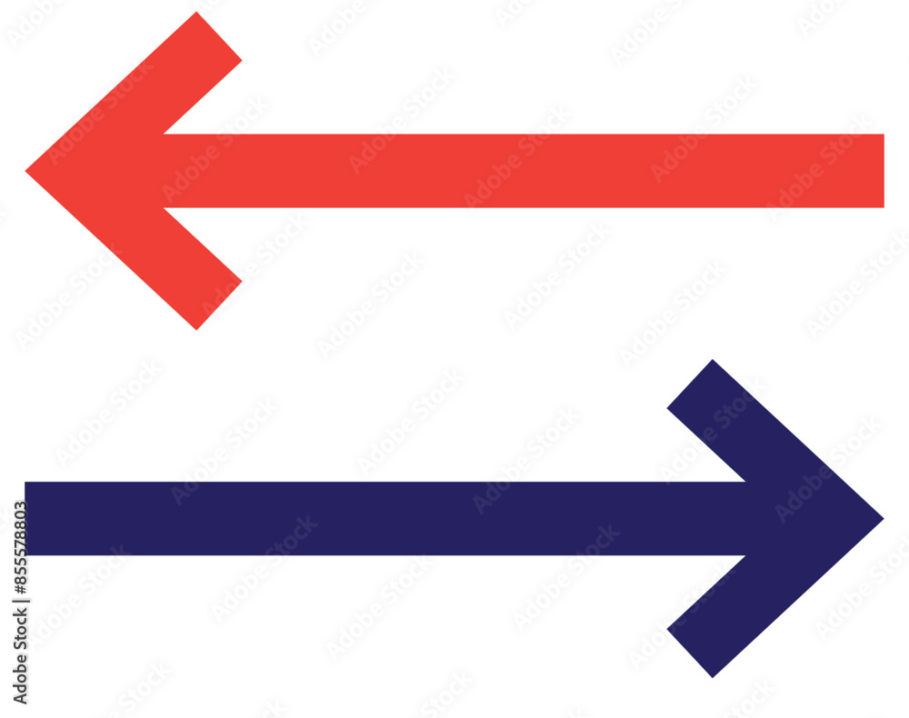 Black arrow pointing right and left . Arrow shape icon element . Black large forward or right pointing solid long arrow icon sketched as vector symbol, eps 10 Black arrow pointing right and left . Arrow shape icon element . Black large forward or right pointing solid long arrow icon sketched as vector symbol, eps 10
