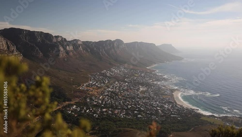 Landscape view of Cape Town