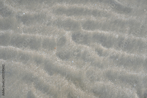 details of sand that were eroded by sea water Along the coast of Thailand
