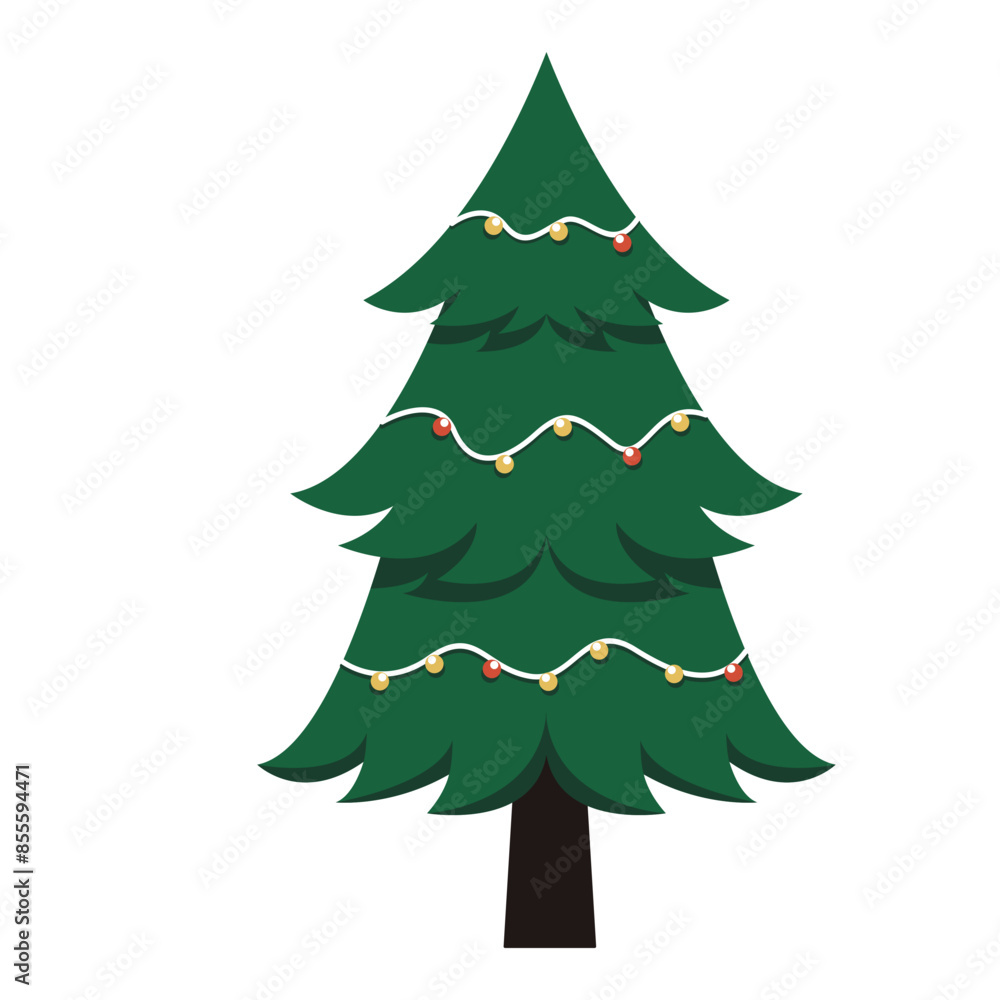 Christmas Tree Illustration Christmas Tree Illustration
