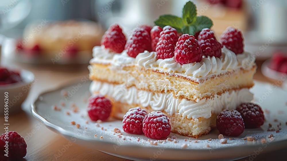 An artistically decorated Tres Leches cake, intricate designs, and creative elements, beautiful and elegant presentation, detailed decorations, hd quality, vivid style, sharp focus, bright lighting An artistically decorated Tres Leches cake, intricate designs, and creative elements, beautiful and elegant presentation, detailed decorations, hd quality, vivid style, sharp focus, bright lighting