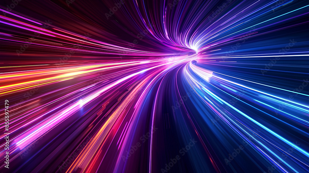 flowing speed lines technology background flowing speed lines technology background