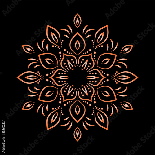 Mandala. Vintage decorative elements. Oriental pattern,illustration, ottoman motifs