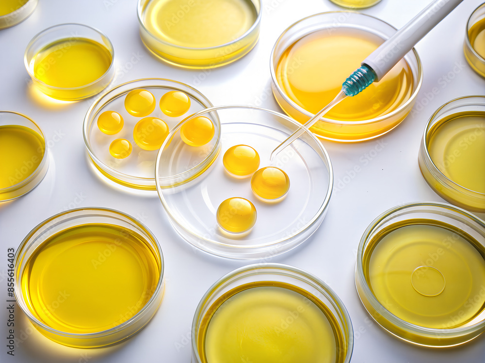 laboratory petri dishes abstract background laboratory petri dishes abstract background