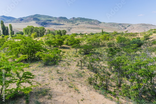 Sarykum is the largest sand dune in Europe in a protected area, as part of the Dagestan Nature Reserve, Russia